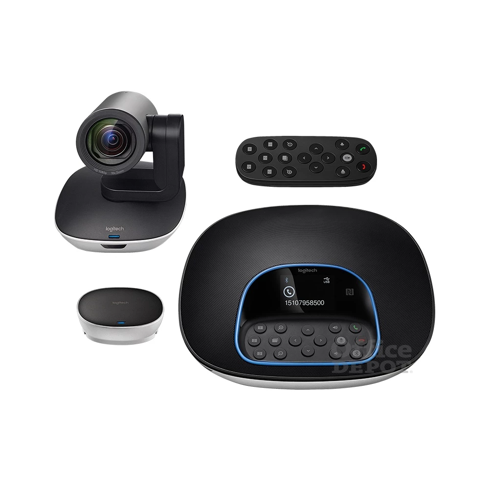 Logitech Group közepes és nagy méretű tárgyalókba videokonferencia csomag