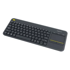 Logitech K400 Plus Touchpad HUN fekete vezeték nélküli billentyűzet Logitech K400 Plus Touchpad HUN fekete vezeték nélküli billentyűzet