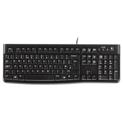 Logitech K120 HUN USB fekete OEM billentyűzet Logitech K120 HUN USB fekete OEM billentyűzet