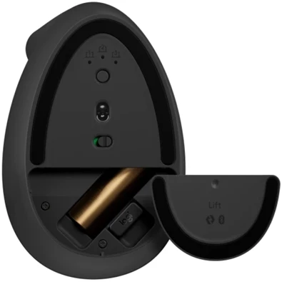 Logitech Lift Left vertikális vezeték nélküli grafitszürke egér Logitech Lift Left vertikális vezeték nélküli grafitszürke egér