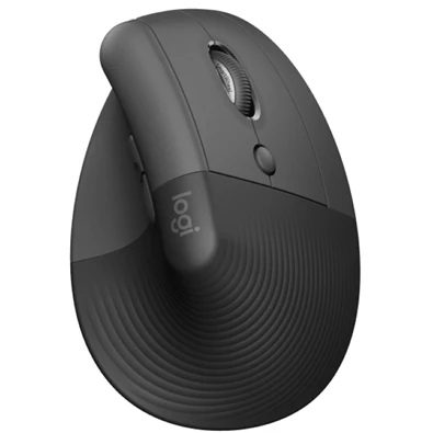 Logitech Lift vertikális vezeték nélküli grafitszürke egér Logitech Lift vertikális vezeték nélküli grafitszürke egér