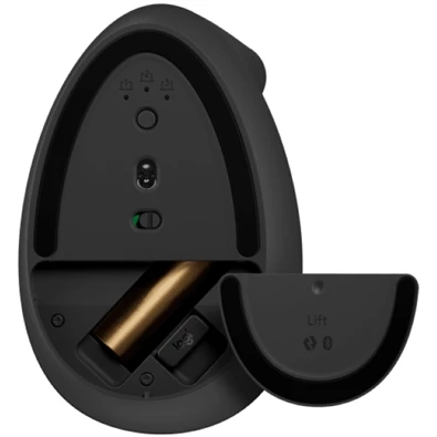 Logitech Lift vertikális vezeték nélküli grafitszürke egér Logitech Lift vertikális vezeték nélküli grafitszürke egér