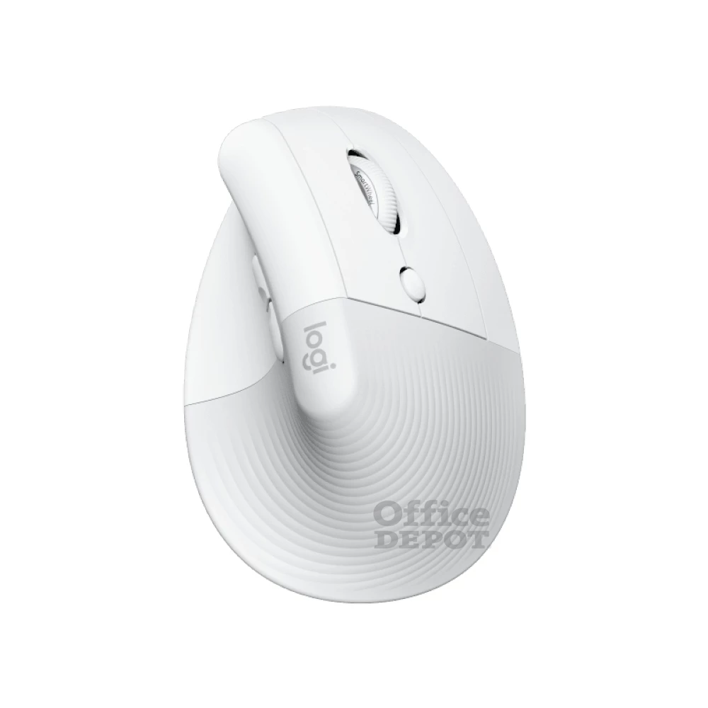 Logitech Lift vertikális vezeték nélküli piszkosfehér egér