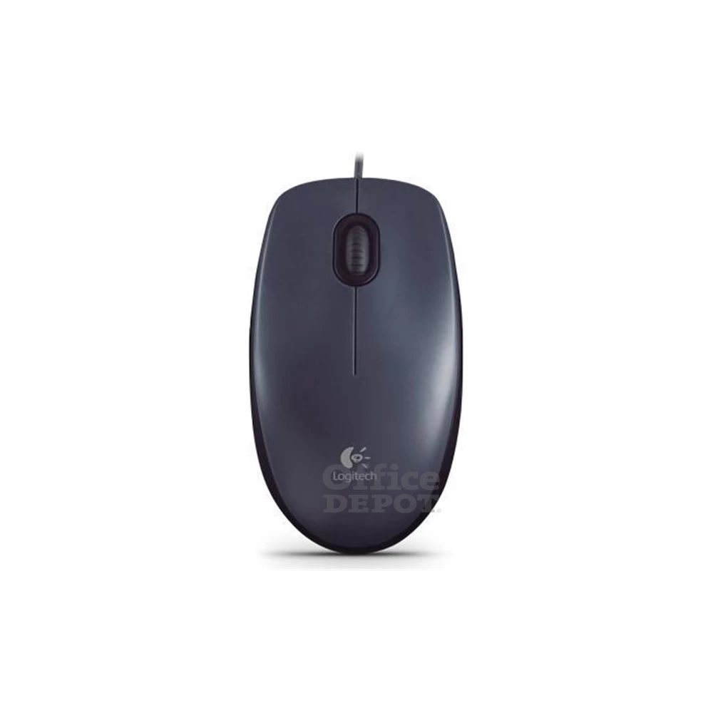 Logitech M100 USB fekete egér