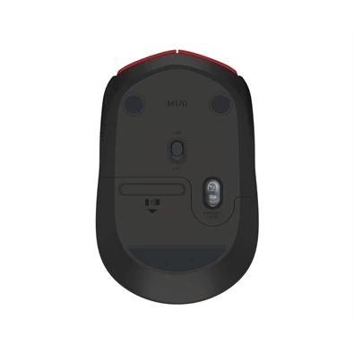 Logitech M171 vezeték nélküli piros notebook egér Logitech M171 vezeték nélküli piros notebook egér