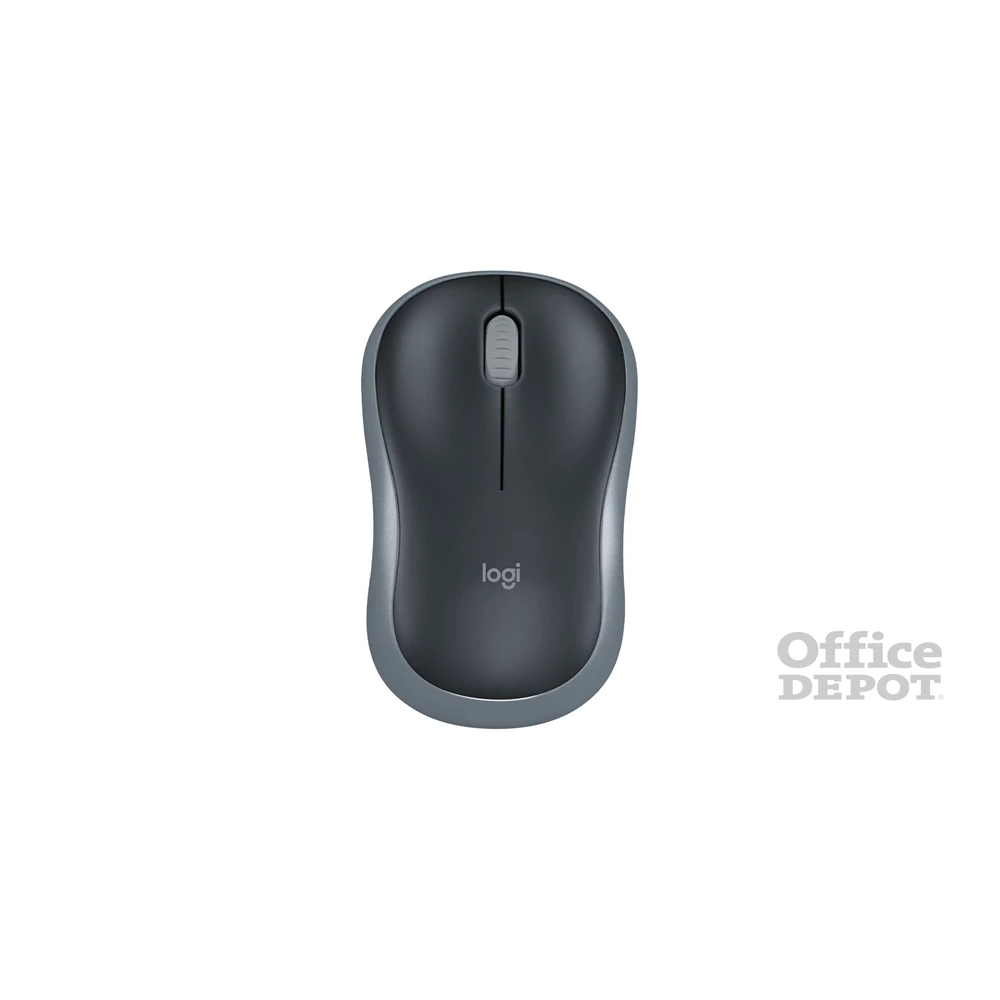 Logitech M185 vezeték nélküli szürke notebook egér