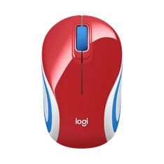 Logitech M187 vezeték nélküli piros notebook egér Logitech M187 vezeték nélküli piros notebook egér