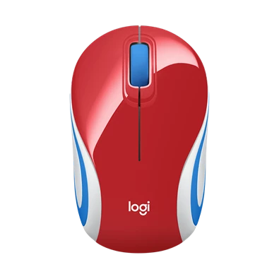 Logitech M187 vezeték nélküli piros notebook egér Logitech M187 vezeték nélküli piros notebook egér