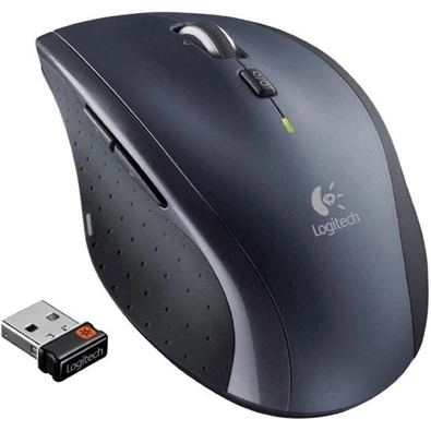 Logitech M705 Marathon vezeték nélküli lézeres fekete egér Logitech M705 Marathon vezeték nélküli lézeres fekete egér