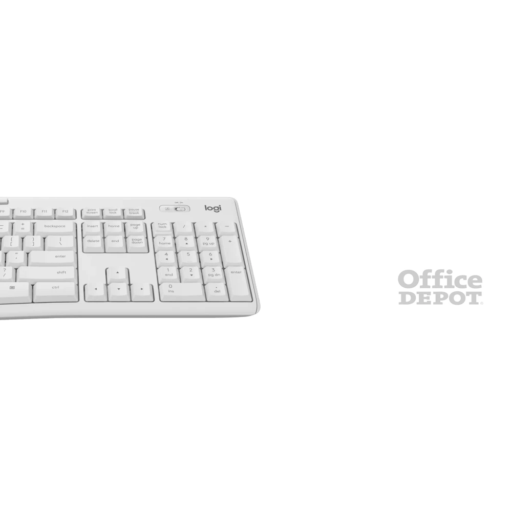Logitech MK295 Silent HUN fehér vezeték nélküli billentyűzet + egér
