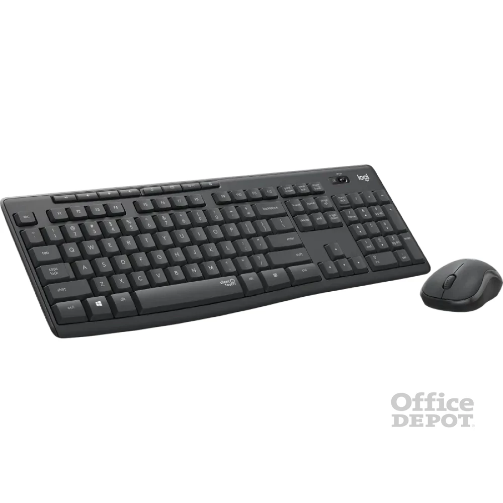 Logitech MK295 Silent HUN grafitszürke vezeték nélküli billentyűzet + egér