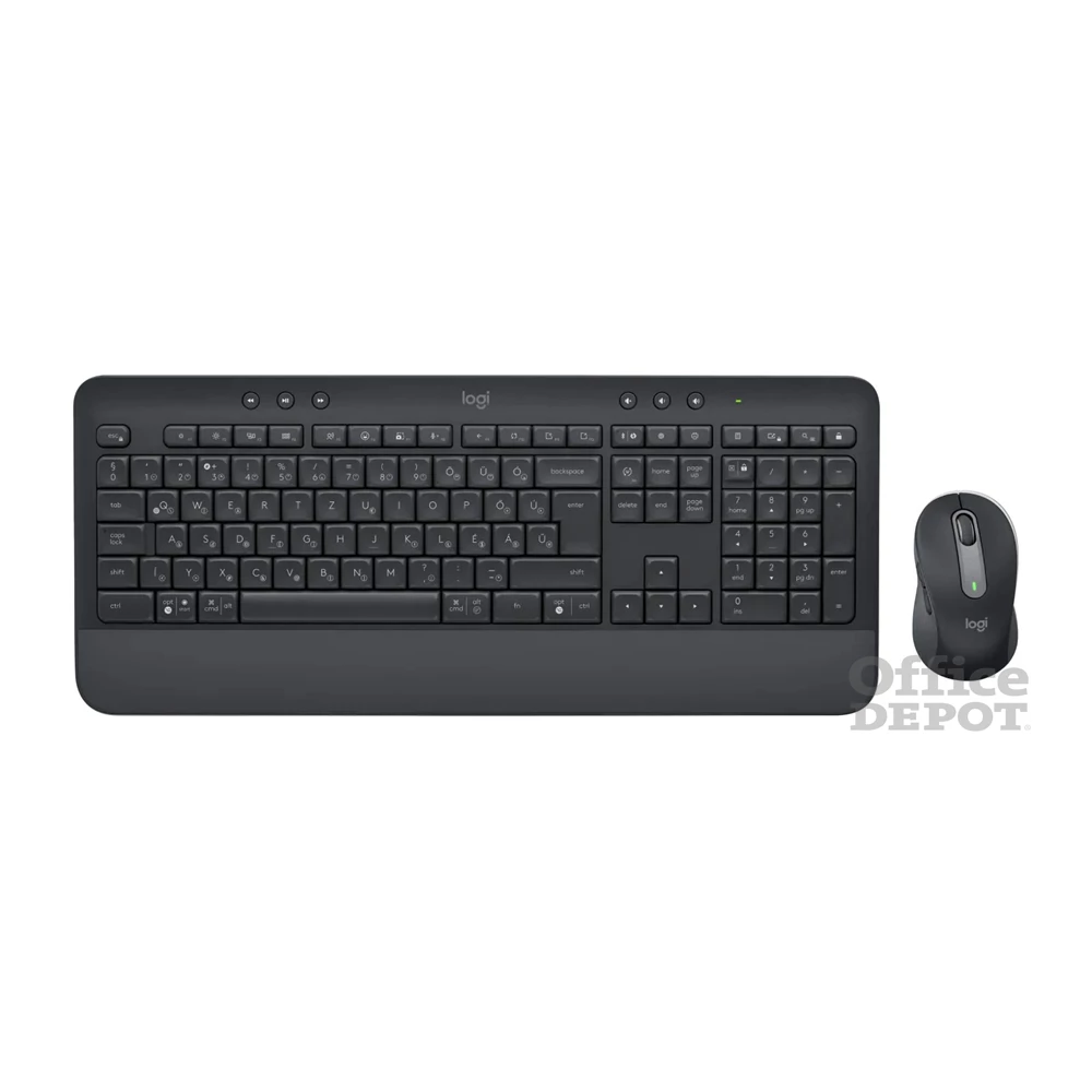 Logitech MK650 Combo For Business vezeték nélküli billentyűzet + egér grafitszürke