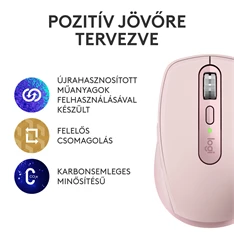Logitech MX Anywhere 3S vezeték nélküli rózsaszín egér Logitech MX Anywhere 3S vezeték nélküli rózsaszín egér