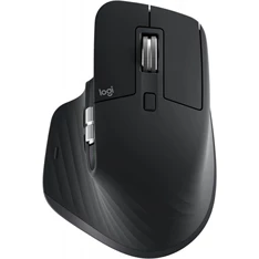 Logitech MX Master 3 vezeték nélküli fekete egér (Újracsomagolt) Logitech MX Master 3 vezeték nélküli fekete egér (Újracsomagolt)