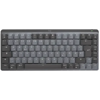 Logitech MX Mechanical Mini Minimalist Illuminated (CLICKY) US grafitszürke vezeték nélküli billentyűzet Logitech MX Mechanical Mini Minimalist Illuminated (CLICKY) US grafitszürke vezeték nélküli billentyűzet