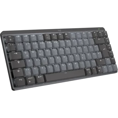 Logitech MX Mechanical Mini Minimalist Illuminated (CLICKY) US grafitszürke vezeték nélküli billentyűzet Logitech MX Mechanical Mini Minimalist Illuminated (CLICKY) US grafitszürke vezeték nélküli billentyűzet