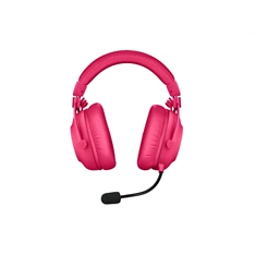 Logitech PRO X 2 LIGHTSPEED Wireless magenta gamer headset Logitech PRO X 2 LIGHTSPEED Wireless magenta gamer headset