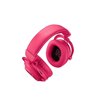 Logitech PRO X 2 LIGHTSPEED Wireless magenta gamer headset Logitech PRO X 2 LIGHTSPEED Wireless magenta gamer headset