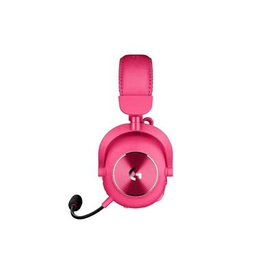 Logitech PRO X 2 LIGHTSPEED Wireless magenta gamer headset Logitech PRO X 2 LIGHTSPEED Wireless magenta gamer headset