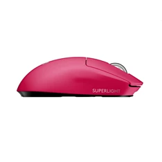 Logitech PRO X SUPERLIGHT vezeték nélklüli magenta gamer egér Logitech PRO X SUPERLIGHT vezeték nélklüli magenta gamer egér