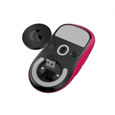 Logitech PRO X SUPERLIGHT vezeték nélklüli magenta gamer egér Logitech PRO X SUPERLIGHT vezeték nélklüli magenta gamer egér