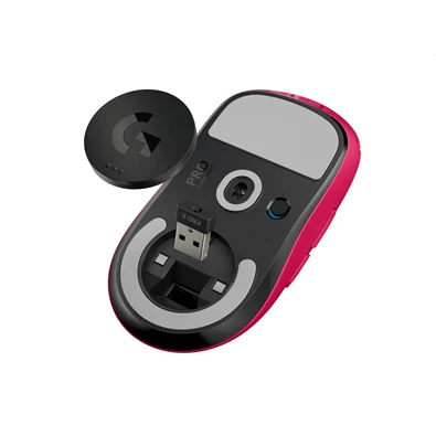 Logitech PRO X SUPERLIGHT vezeték nélklüli magenta gamer egér Logitech PRO X SUPERLIGHT vezeték nélklüli magenta gamer egér