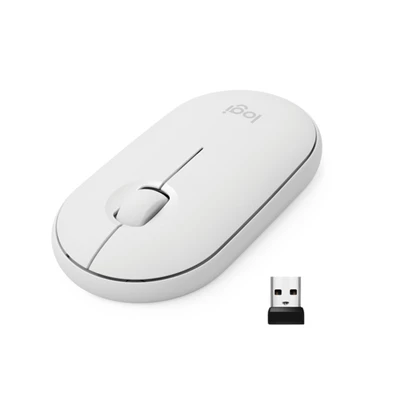 Logitech Pebble M350 Off-White vezeték nélküli BT egér Logitech Pebble M350 Off-White vezeték nélküli BT egér