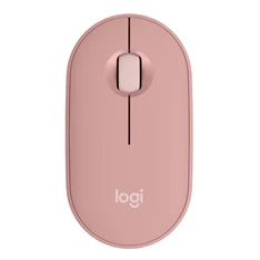 Logitech M350S Pebble Mouse 2 vezeték nélküli rózsaszín egér