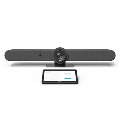 Logitech Rally Bar ConferenceCam rendszer (3840x2160 képpont, 90°-os látótér, mikrofon Ultra HD, fekete) webkamera Logitech Rally Bar ConferenceCam rendszer (3840x2160 képpont, 90°-os látótér, mikrofon Ultra HD, fekete) webkamera
