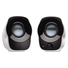 Logitech Z-120 jack USB 2.0 hordozható fehér-fekete hangszóró Logitech Z-120 jack USB 2.0 hordozható fehér-fekete hangszóró