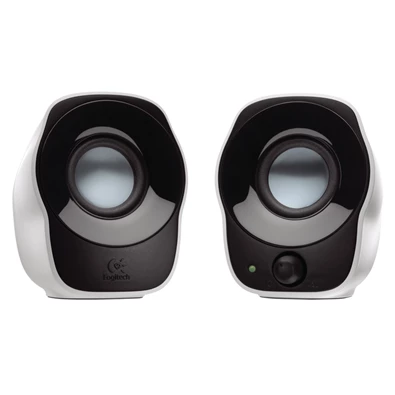 Logitech Z-120 jack USB 2.0 hordozható fehér-fekete hangszóró Logitech Z-120 jack USB 2.0 hordozható fehér-fekete hangszóró