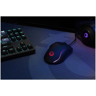 Lorgar Jetter 357 RGB fekete gamer egér Lorgar Jetter 357 RGB fekete gamer egér