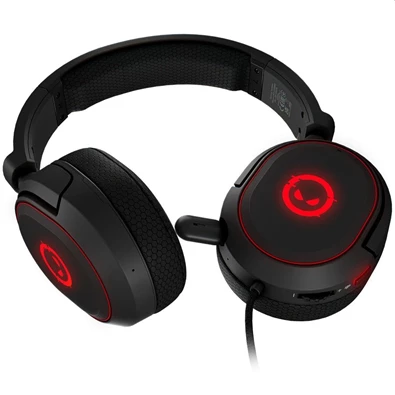 Lorgar Kaya 460 USB, RGB fekete headset Lorgar Kaya 460 USB, RGB fekete headset