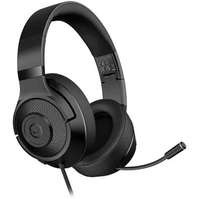 Lorgar Noah 101 3,5mm jack fekete gamer headset Lorgar Noah 101 3,5mm jack fekete gamer headset