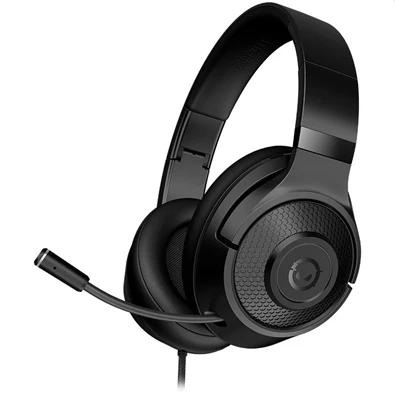 Lorgar Noah 101 3,5mm jack fekete gamer headset Lorgar Noah 101 3,5mm jack fekete gamer headset