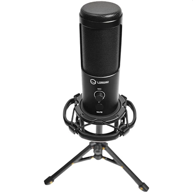 Lorgar Voicer 721 fekete gamer mikrofon Lorgar Voicer 721 fekete gamer mikrofon