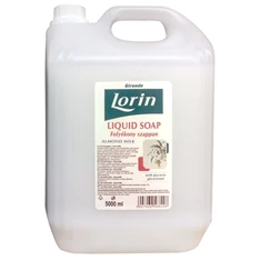 Lorin 5L mandulatejes fehér folyékony szappan Lorin 5L mandulatejes fehér folyékony szappan