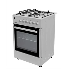 Luxell 663S-40FW fehér, szabadonálló, gáz, kombinált, főzőzóna: 4, tűzhely