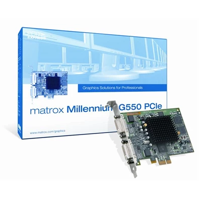 MATROX G550 MATROX DDR 32MB 64bit AGP videokártya