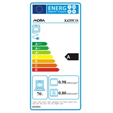 MORA K4255C1S kombinált gáztűzhely MORA K4255C1S kombinált gáztűzhely