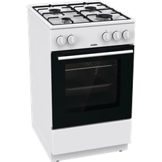 MORA P2241A1W fehér, szabadonálló, gáz, főzőzóna: 4, sütő:70L, tűzhely