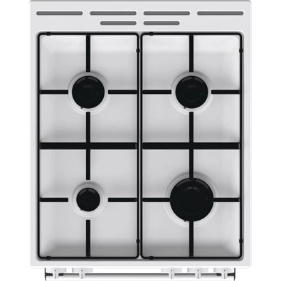 MORA P2241A1W fehér, szabadonálló, gáz, főzőzóna: 4, sütő:70L, tűzhely