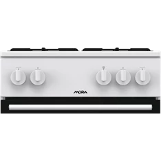 MORA P2241A1W fehér, szabadonálló, gáz, főzőzóna: 4, sütő:70L, tűzhely