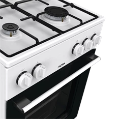 MORA P2241A1W fehér, szabadonálló, gáz, főzőzóna: 4, sütő:70L, tűzhely