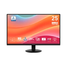 MSI 24,5" Business PRO MP252L FHD IPS 100Hz HDMI/DP fekete monitor