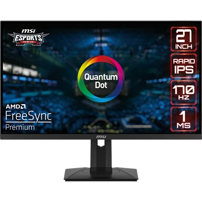 MSI 27" G274QPF-QD WQHD Rapid IPS 170Hz DP/HDMI/USB-C Esport gamer monitor MSI 27" G274QPF-QD WQHD Rapid IPS 170Hz DP/HDMI/USB-C Esport gamer monitor