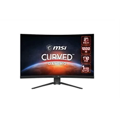 MSI 27" MAG 275CQRF-QD WQHD VA 170Hz HDMI/DP/USB-C ívelt gamer monitor