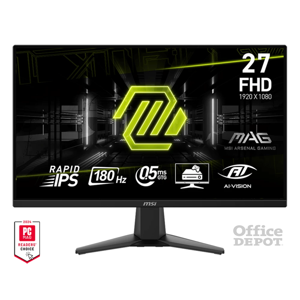 MSI 27" MAG 275F FHD IPS DP/HDMI gamer monitor