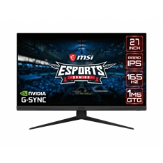 MSI 27" Optix G273QF WQHD IPS 165Hz DP/HDMI Esport gamer monitor MSI 27" Optix G273QF WQHD IPS 165Hz DP/HDMI Esport gamer monitor