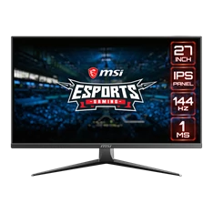MSI 27" Optix MAG273 FHD IPS 144Hz DP/HDMI/USB Esport gamer monitor MSI 27" Optix MAG273 FHD IPS 144Hz DP/HDMI/USB Esport gamer monitor